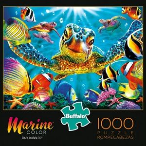 NIB Marine Color Tiny Bubbles 1000 Piece Puzzle